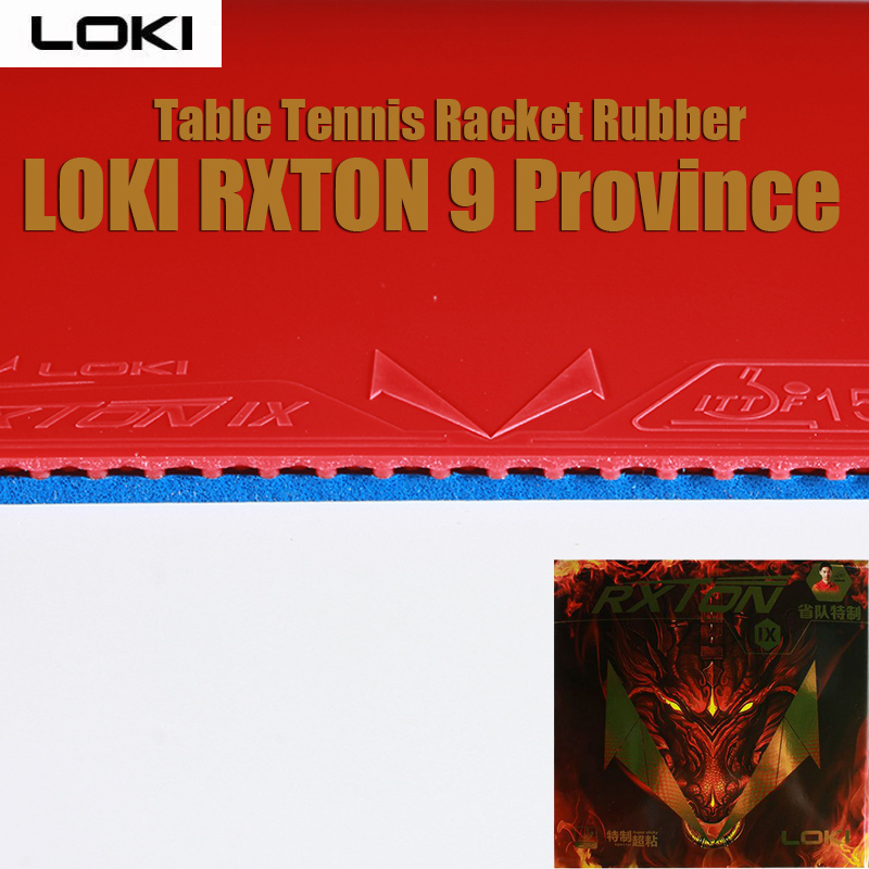 Table Tennis Loki - LOKI RXTON 9 Table Tennis Rubber