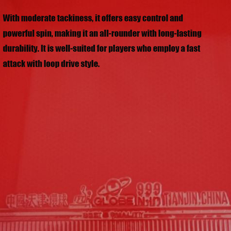 Table Tennis In Japanese - GLOBE 999 Table-tennis Rubber Sheet Pimples