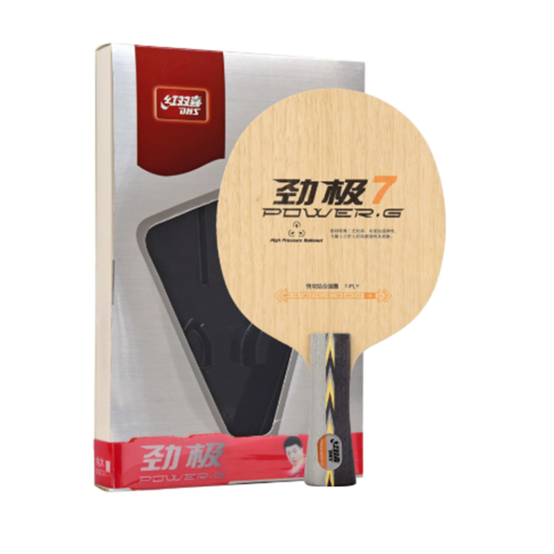 DHS PG7 table tennis blade pur - Table Tennis Racket recension och pris