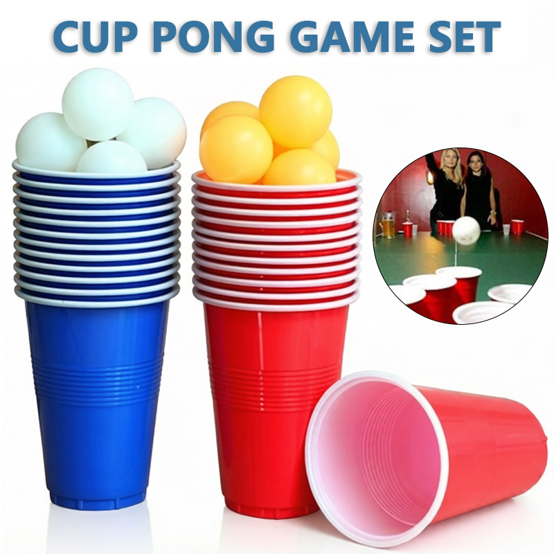 Beer Pong Game Set & Party Cup - Table Tennis Olympics recension och pris
