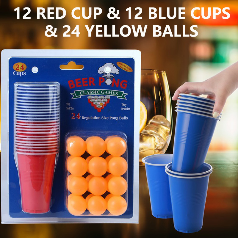 Beer Pong Game Set & Party Cup - Table Tennis Olympics recension och pris