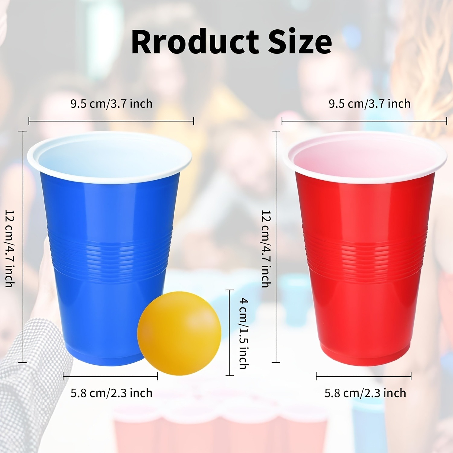 Beer Pong Game Set & Party Cup - Table Tennis Olympics recension och pris