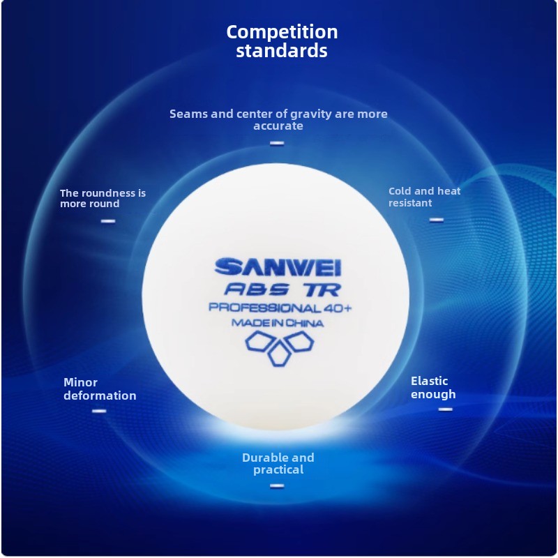 100 pcs Sanwei New Materials P - Table Tennis Olympics recension och pris