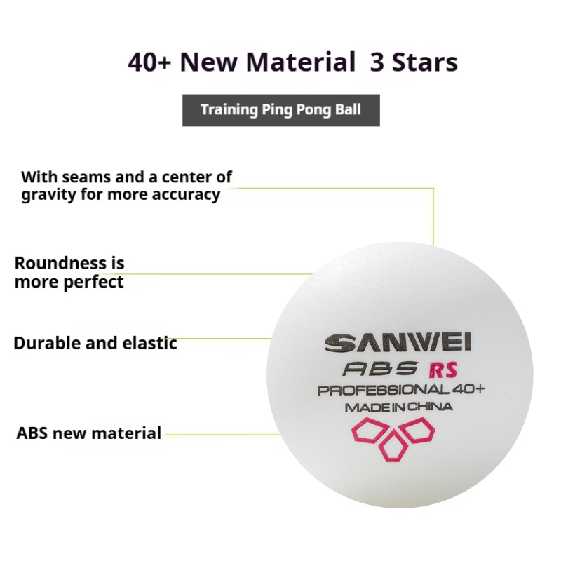 SANWEI RS40+ 3 Star Table Tenn - Table Tennis Olympics recension och pris