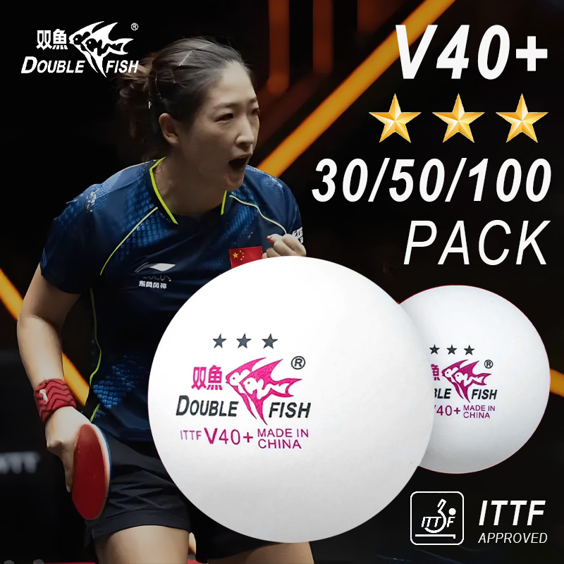 DOUBLE FISH 3 Star V40+ 30/50/ - Table Tennis Olympics recension och pris
