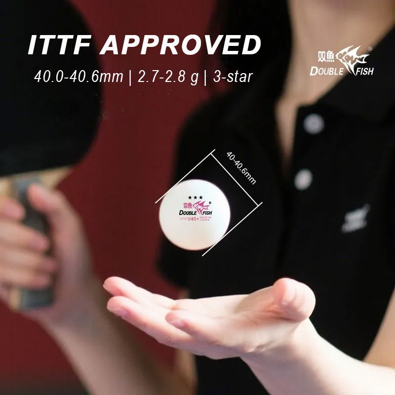 DOUBLE FISH 3 Star V40+ 30/50/ - Table Tennis Olympics recension och pris