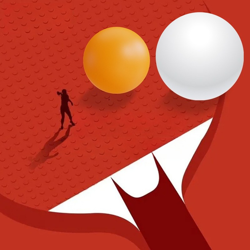 55Mm Table Tennis Large Ball H - Table Tennis Olympics recension och pris